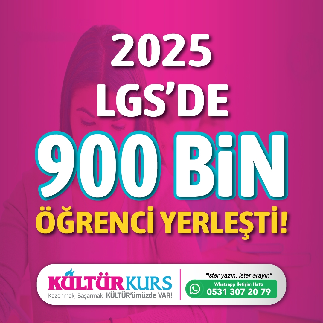 2025 LGS’DE 900 Bin Öğrenci Yerleşti