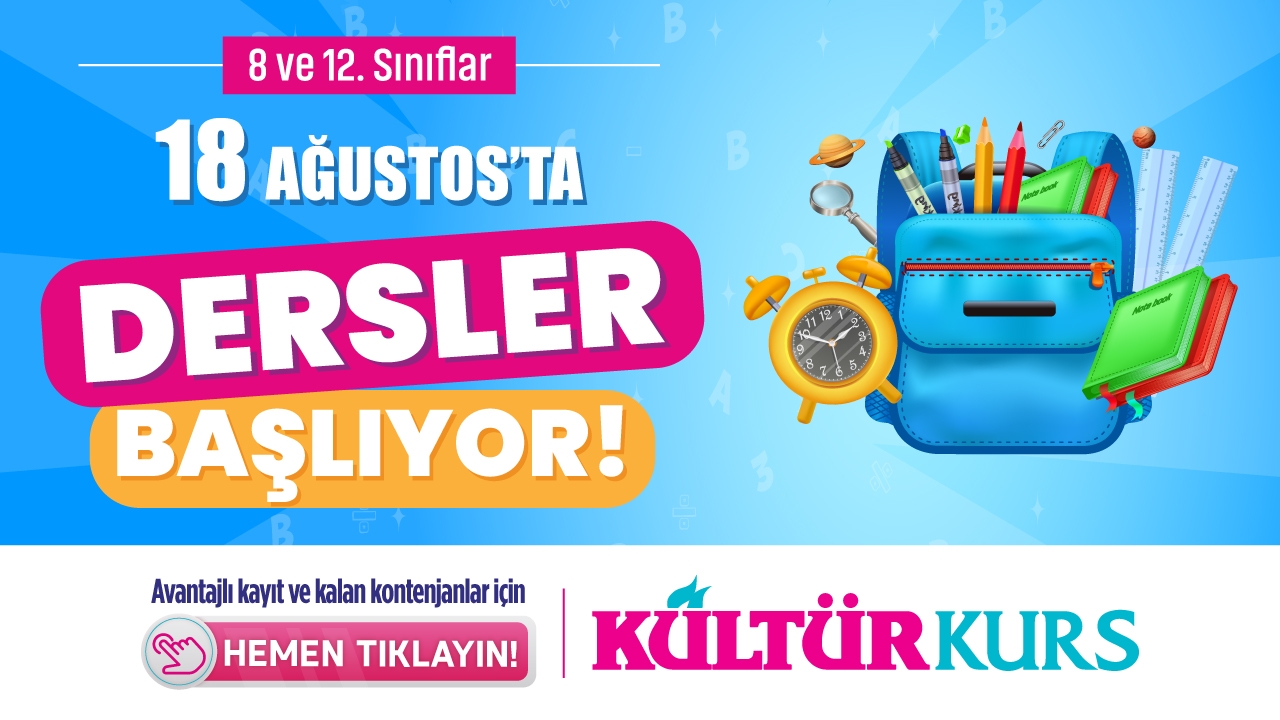 dersler başlıyor