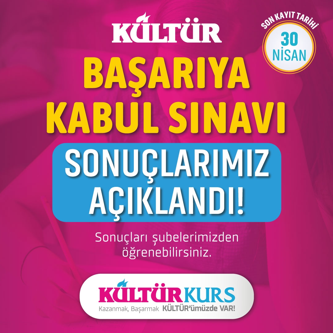 kabul sınavı sonuç
