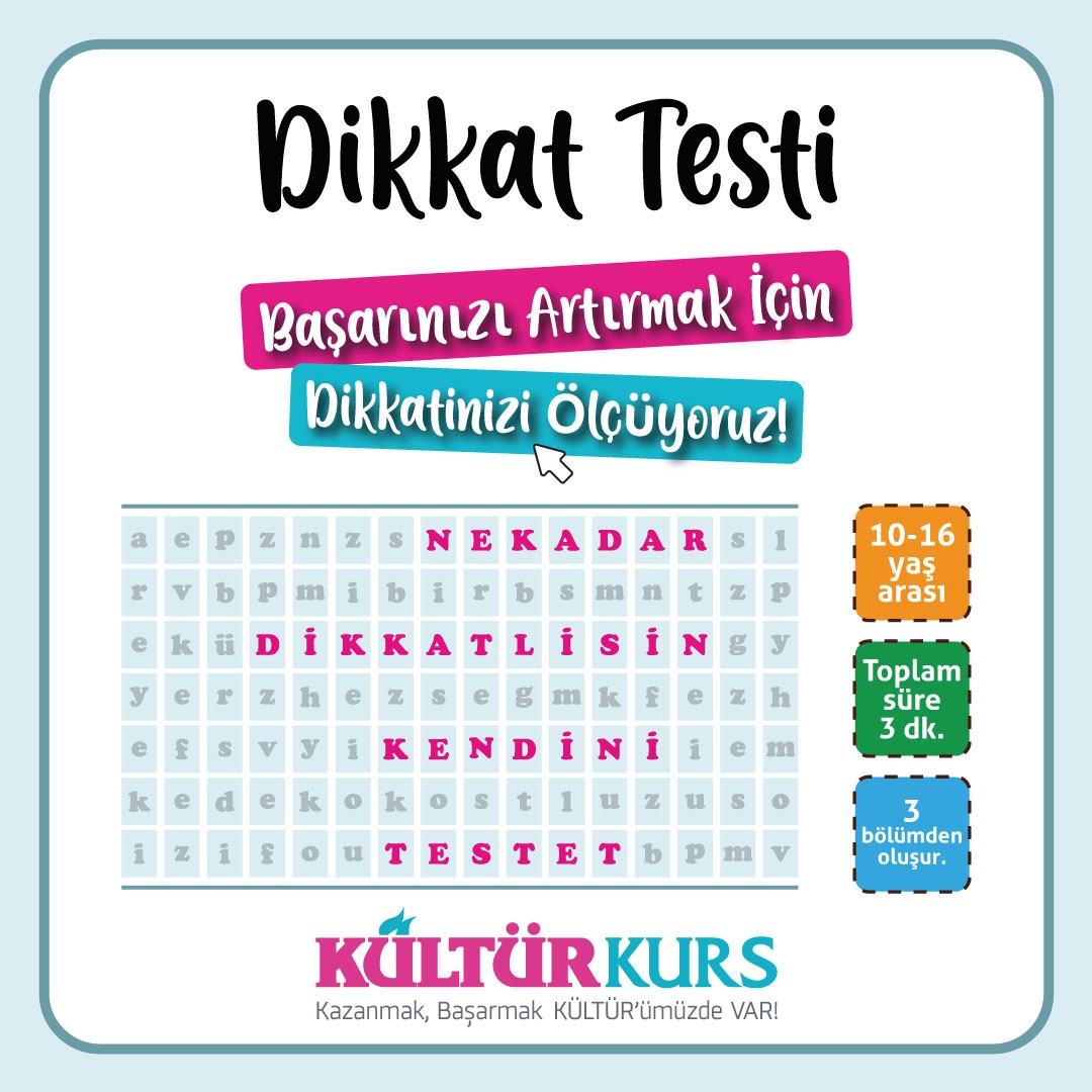 Dikkat Testi