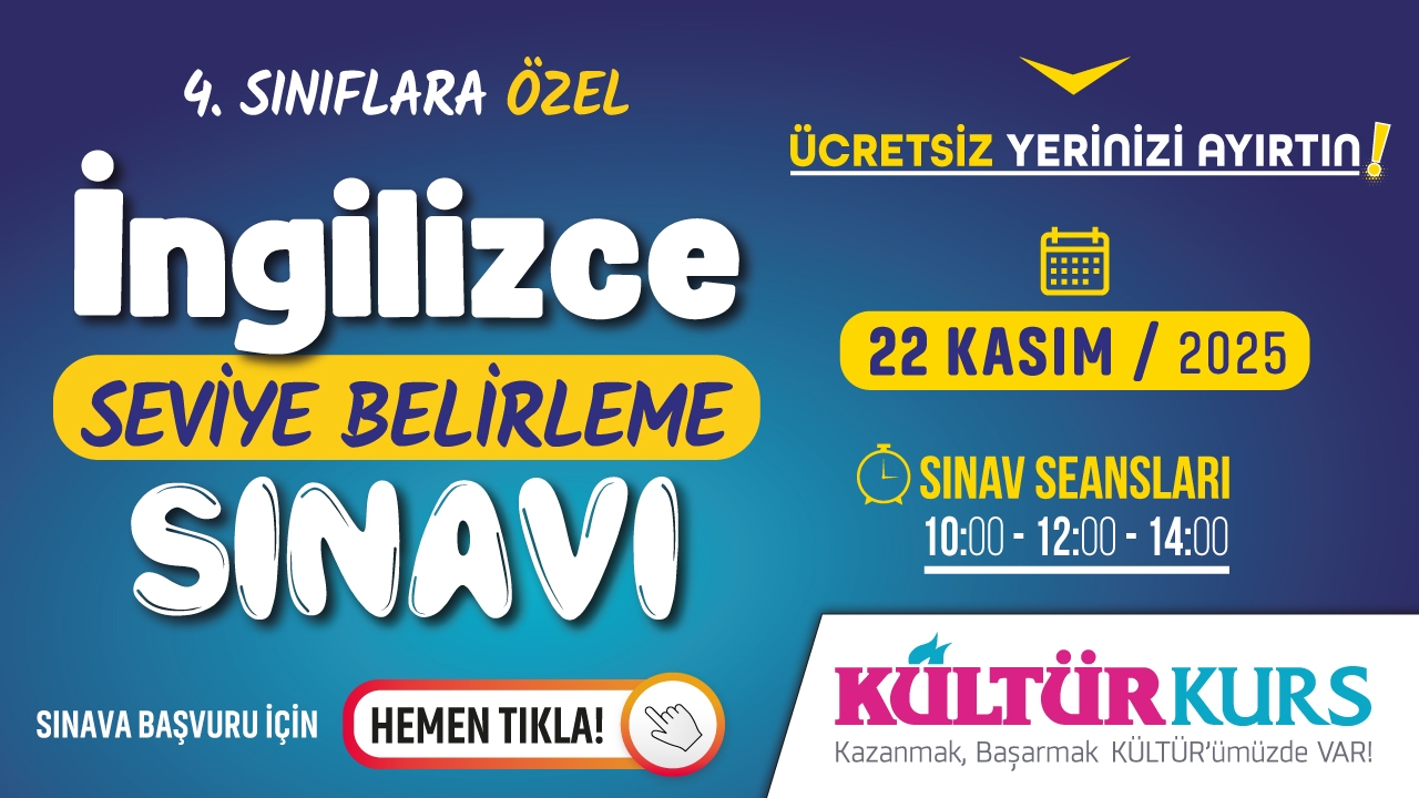 4. sınıf ingilizce