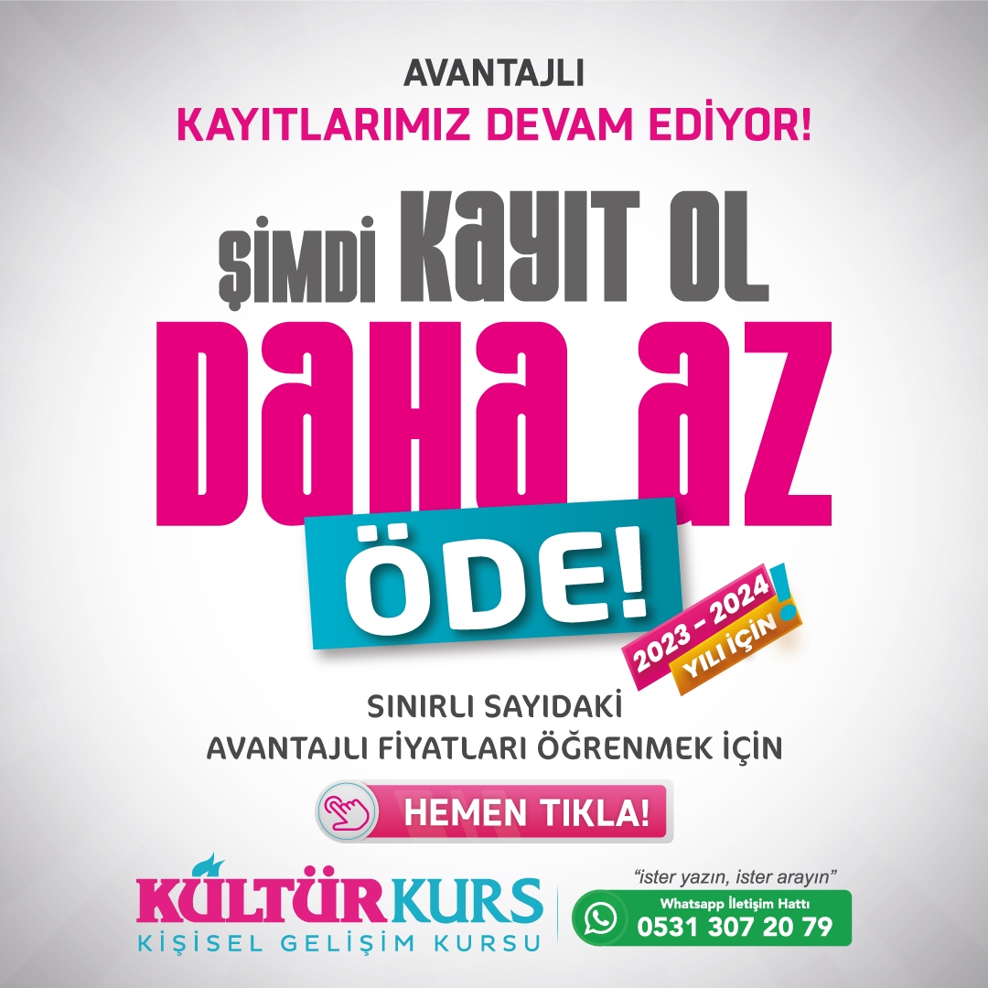 daha az öde yeni