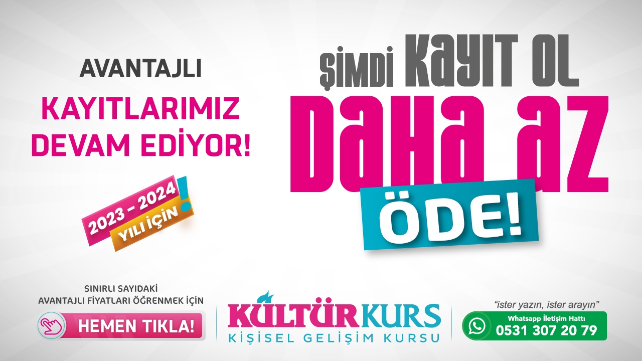 daha az öde yeni